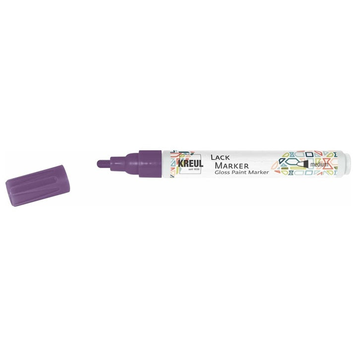Kreul Gloss Paint Marker, Medium – purple