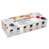 Kreul Magic Marble Love Neon Marbling Paint Set of 6, 20 ml