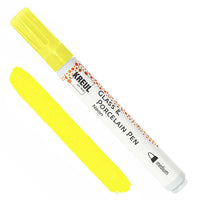 KREUL MEDIUM Glass and Porcelain Effect Marker, Light Neon