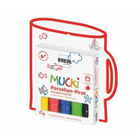 KREUL MUCKI Porcelain Pens, Set of 5