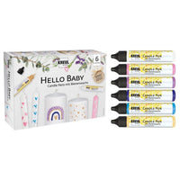 KREUL Set of 6 x 25 ml Hello Baby Candles - image 1