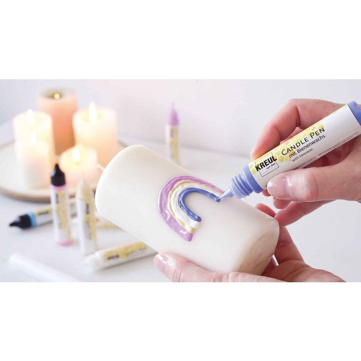 KREUL Set of 6 x 25 ml Hello Baby Candles - image 2