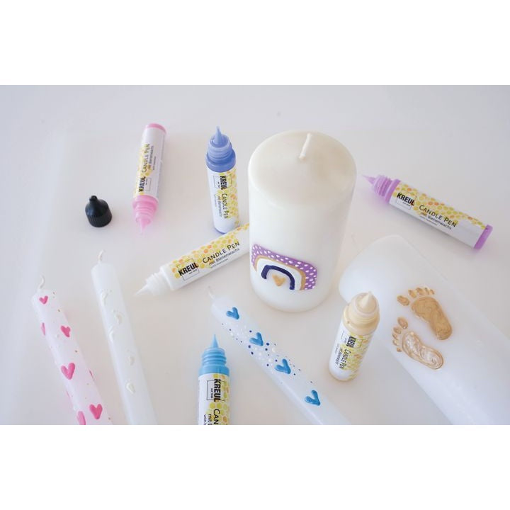 KREUL Set of 6 x 25 ml Hello Baby Candles - image 3