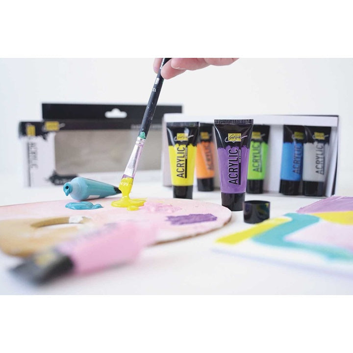 Kreul Solo Goya Acrylic Paints, Mixed Set 8 x 20 ml