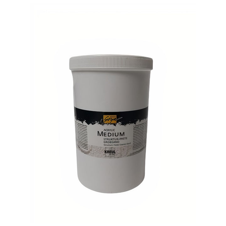 Kreul Solo Goya Texture Paste, Coarse Sand, 1000 ml