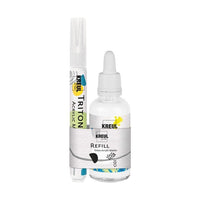 KREUL Triton Acrylic Marker Refill, White Set