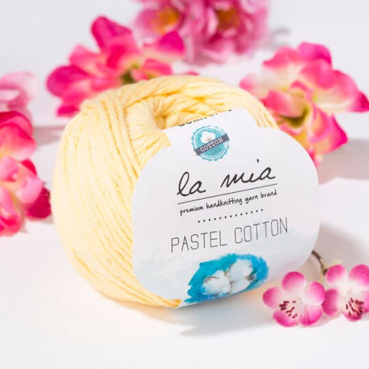 La Mia Pastel Cotton Yarn 50 g | various shades — image 1
