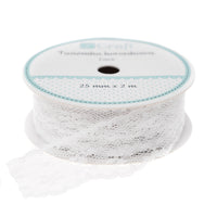 Lace Ribbon 25 mm x 2 m | various colors — image 5