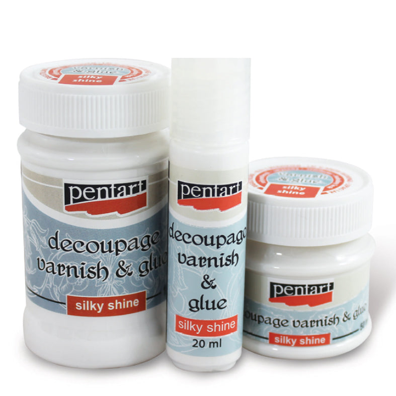 Лак и лепило за декупаж PENTART - 100 мл — изображение 1
