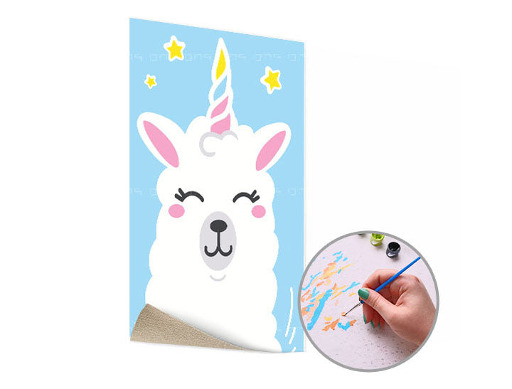 LAMA SINGLE CUT Paint by Numbers
