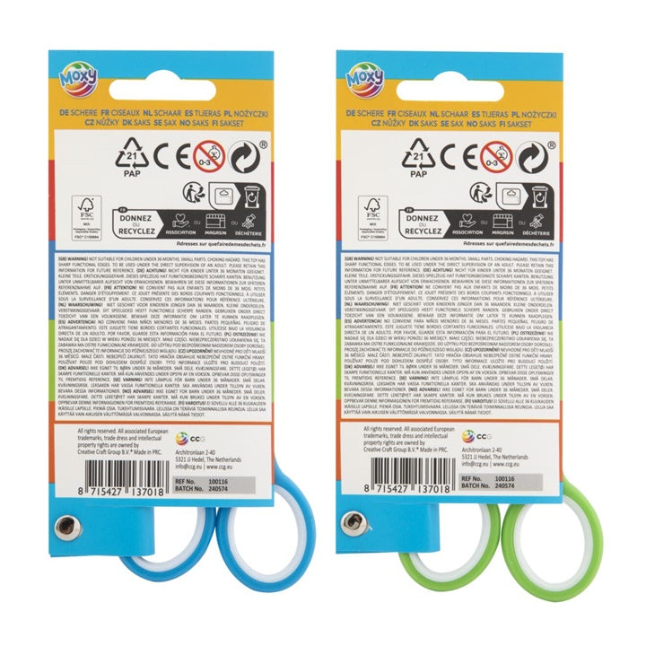 Left-Handed Scissors 13 cm | various colors — image 2
