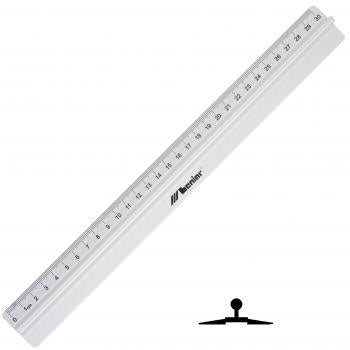 LENIAR Aluminum Ruler with Handle 30 cm