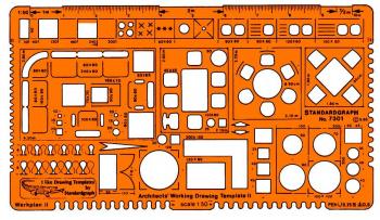 LENIAR ARCHITEKT Technical Template, Scale 1:50