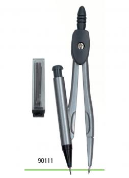 LENIAR Metal School Compass with Replacement Leads