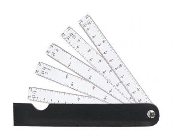 LENIAR Proportional Fan Ruler - 15 cm