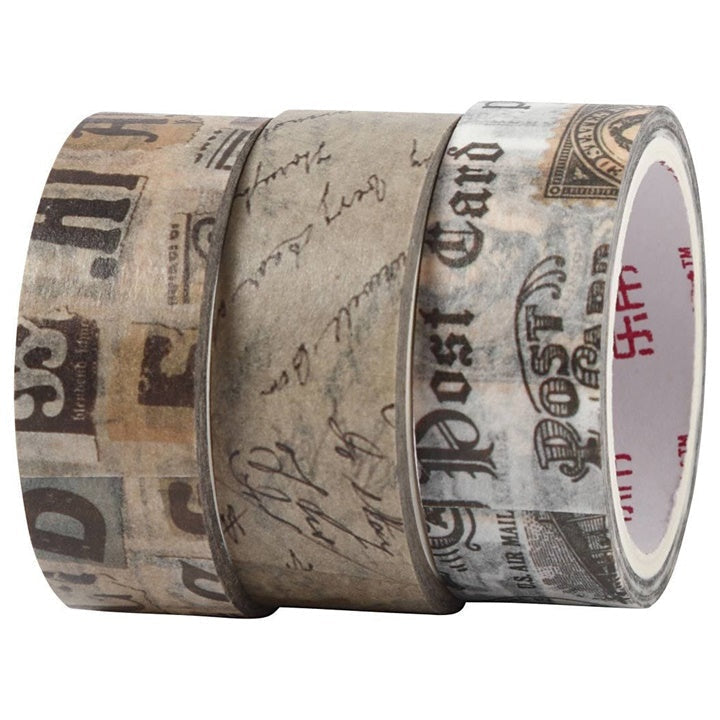 Letter Correspondence Washi Tape Set of 3