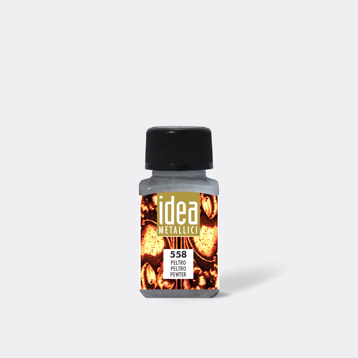 Liquid metallic paint MAIMERI Idea Metallici 60 ml – Pewter