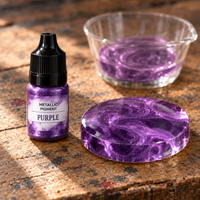 Liquid Metallic Resin Pigment 5 ml – Purple (Purple)