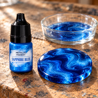Liquid Metallic Resin Pigment 5 ml – Sapphire Blue (Sapphire Blue)