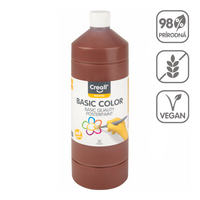 Liquid tempera Creall 1 000 ml – dark brown