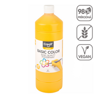Liquid tempera Creall 1 000 ml – dark yellow