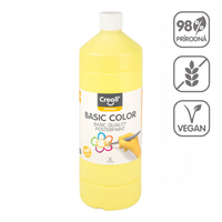 Liquid tempera Creall 1 000 ml – light yellow