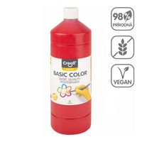 Liquid tempera Creall 1 000 ml – red
