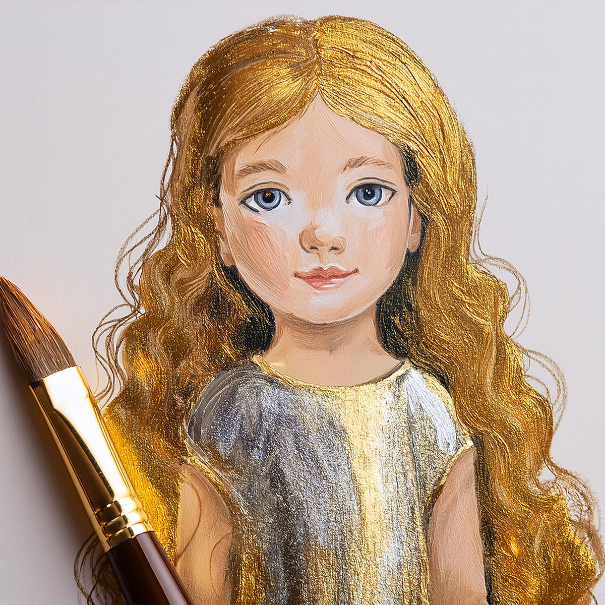 Liquid tempera Creall CREALLCOLOR 500 ml - Gold