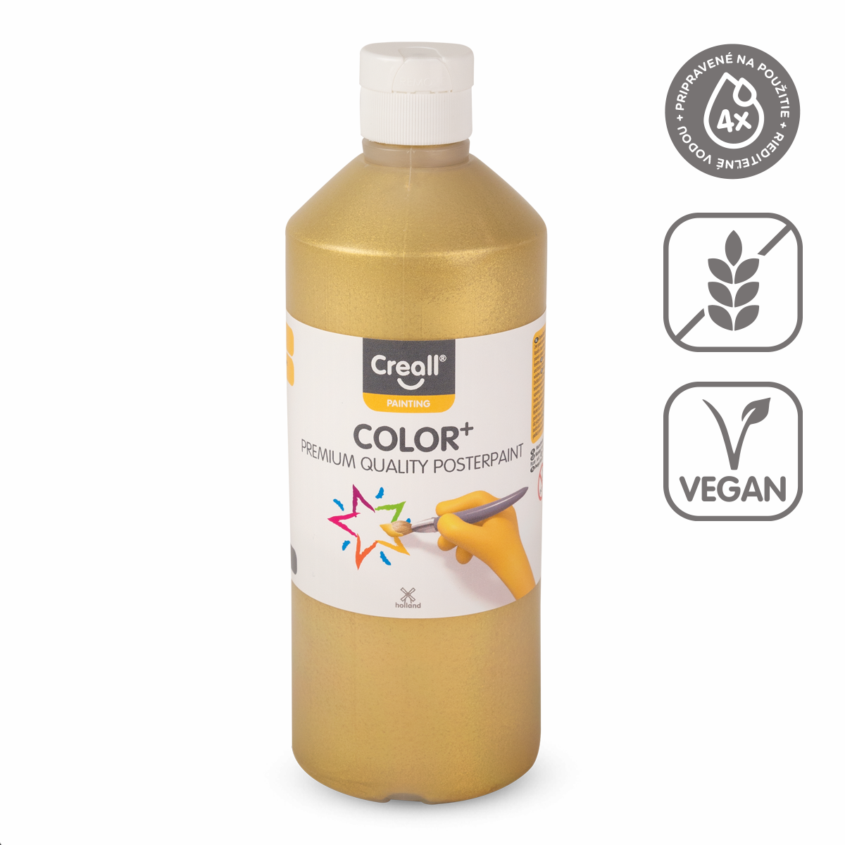 Liquid tempera Creall CREALLCOLOR 500 ml - Gold