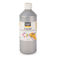 Liquid Tempera Paint Creall CREALLCOLOR 500 ml - Silver