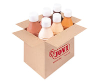 Liquid tempera paint JOVI Premium 6 x 250 ml skin tones