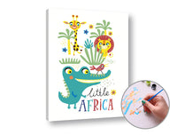 LITTLE AFRICA Paint by Numbers | Low Difficulty — image 1