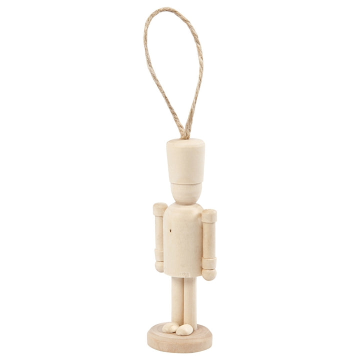 Little Soldier Wooden Ornament