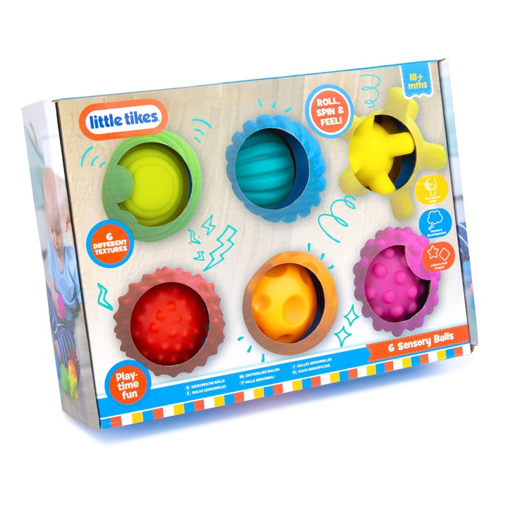 LITTLE TIKES Sensory Balls, Set of 6 — image 3