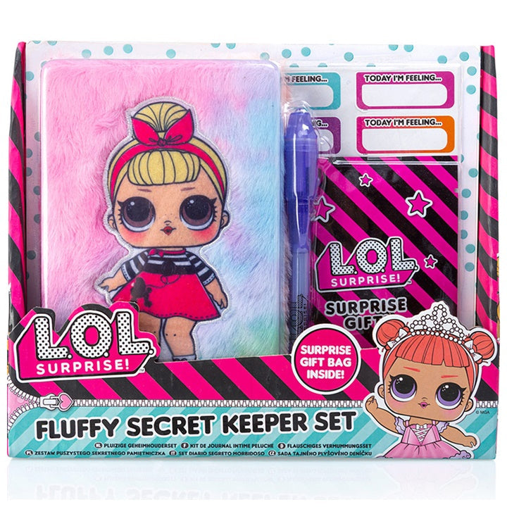 LOL surprise Mini Furry Notebook with UV Pen