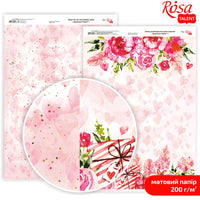 Love Mood Scrapbooking Papers A4 | various motifs - image 2