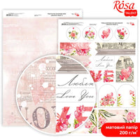 Love Mood Scrapbooking Papers A4 | various motifs - image 8
