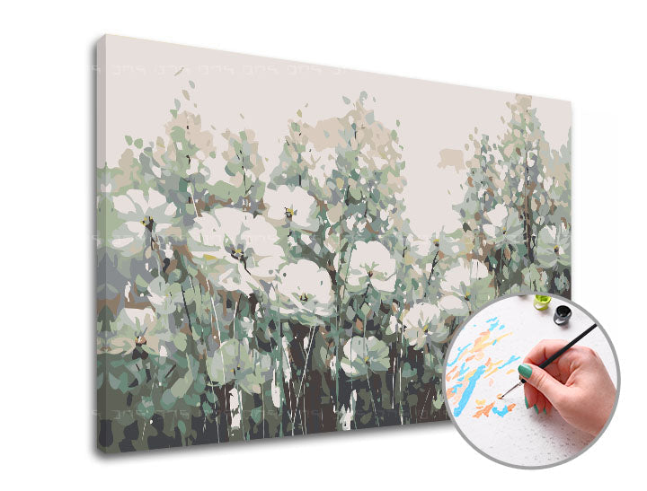 LUCKY FLOWERS Paint by Numbers | Intermediate Difficulty, image 2