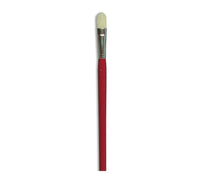 Lukas 5427 Flat Brush, Chinese Hog Bristle | various sizes