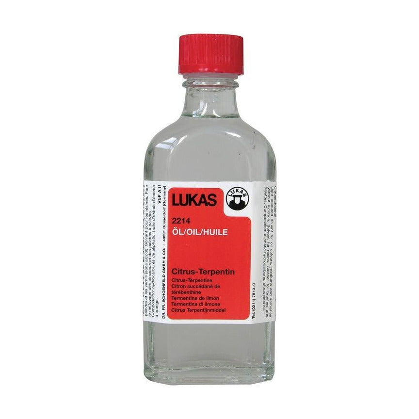 LUKAS Citrus Turpentine for Oil Colors 125 ml