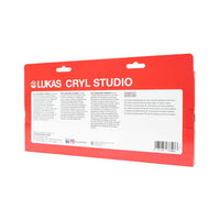 LUKAS Cryl Studio Acrylic Paint Set 9 x 100 ml