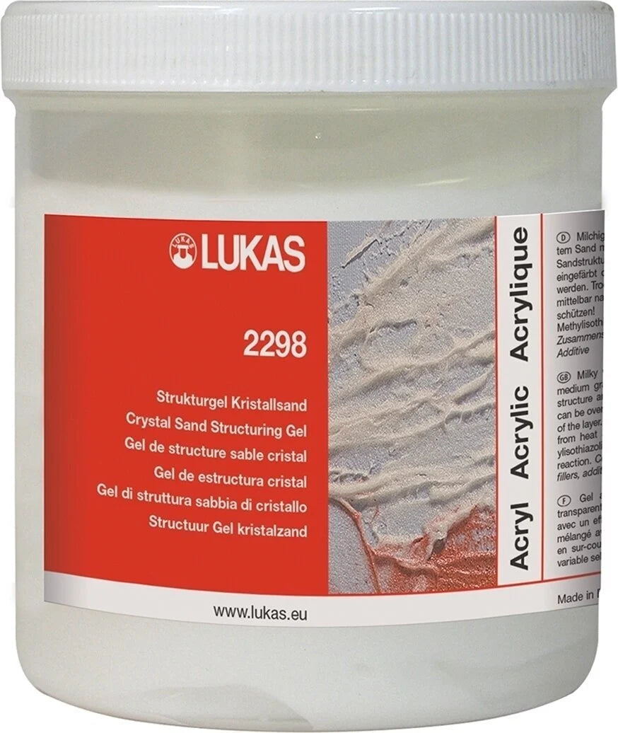 LUKAS Crystal Sand Textured Acrylic Gel 250 ml