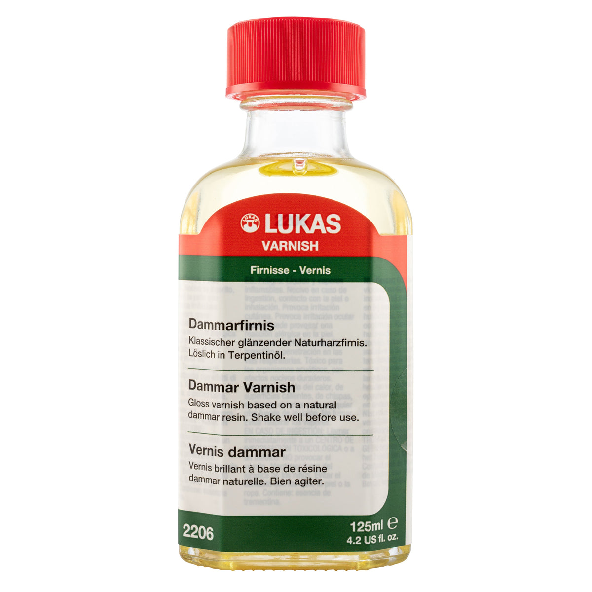 LUKAS Dammar Final Varnish for Oil Paints – 125 ml
