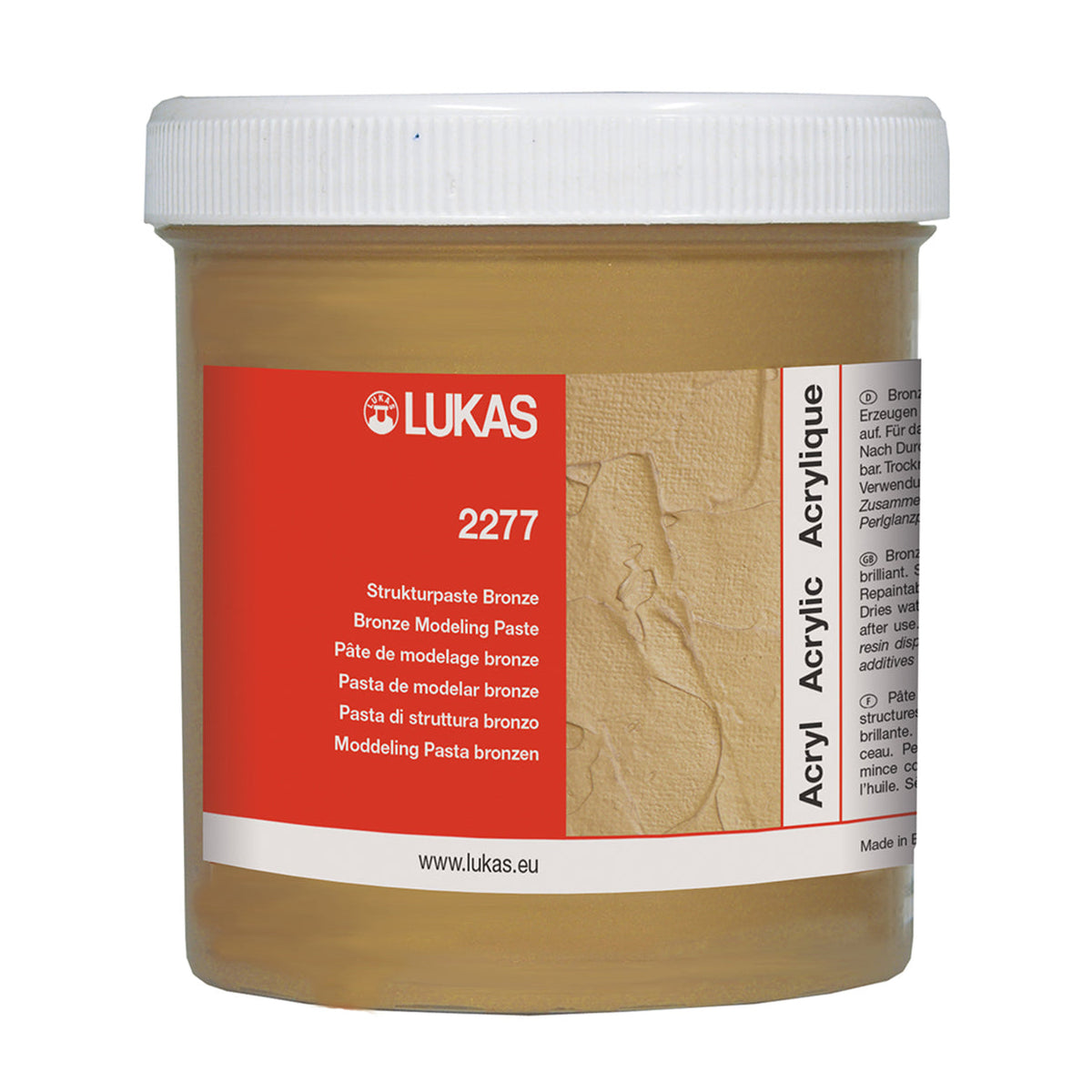 LUKAS Metallic Texture Paste 250 ml – bronze