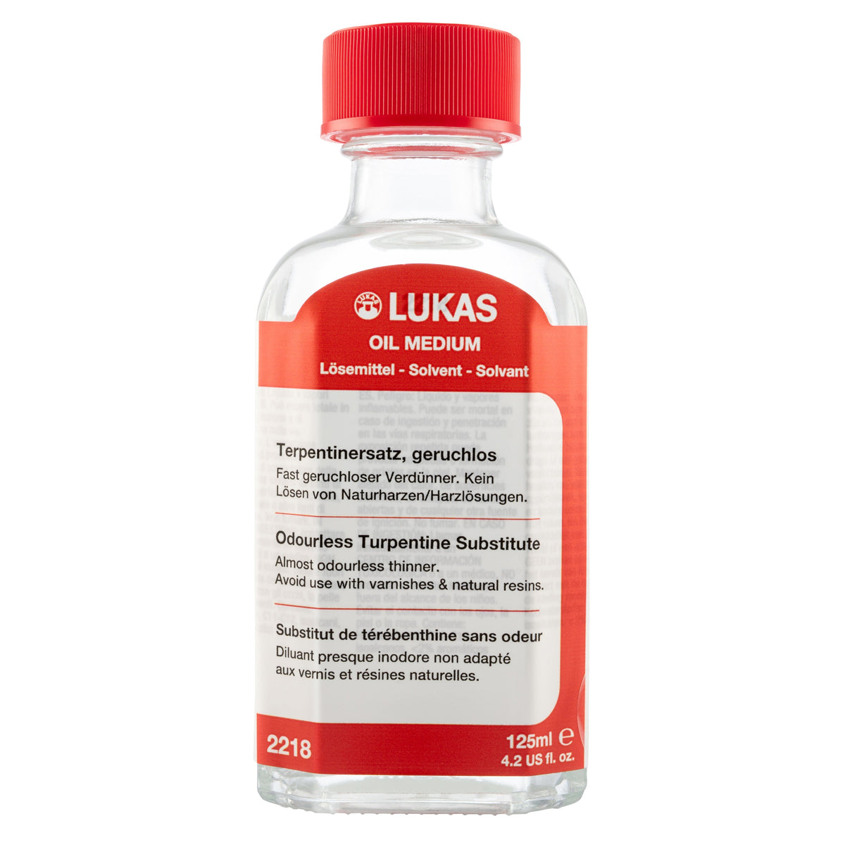 LUKAS Odorless Thinner for Oil Paints