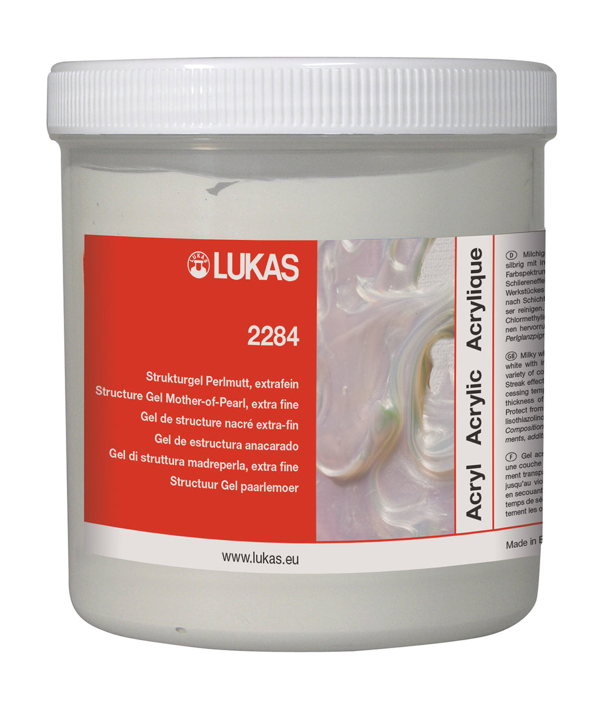 LUKAS Structure Gel Mother of Pearl 250 ml
