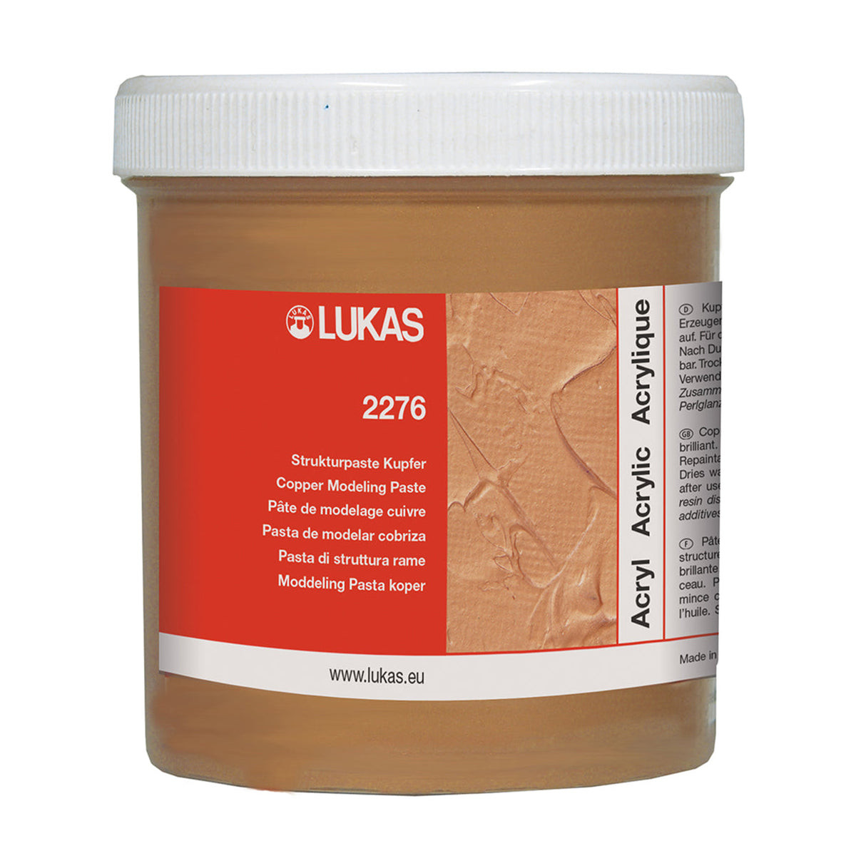 LUKAS Copper Texturing Paste, 250 ml