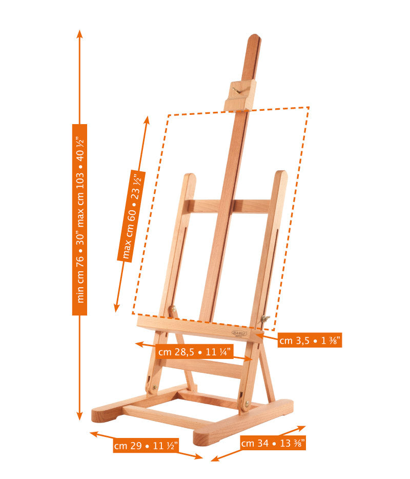 MABEF Basic Beechwood Table Easel