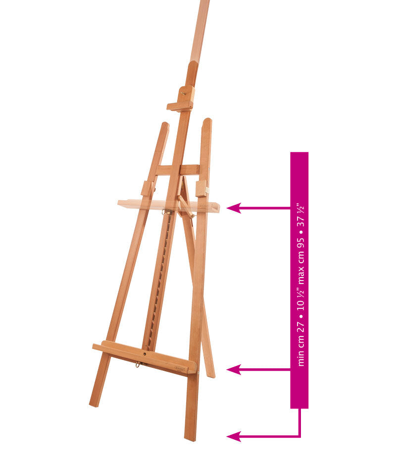 MABEF Basic Studio Easel Type A, Beech