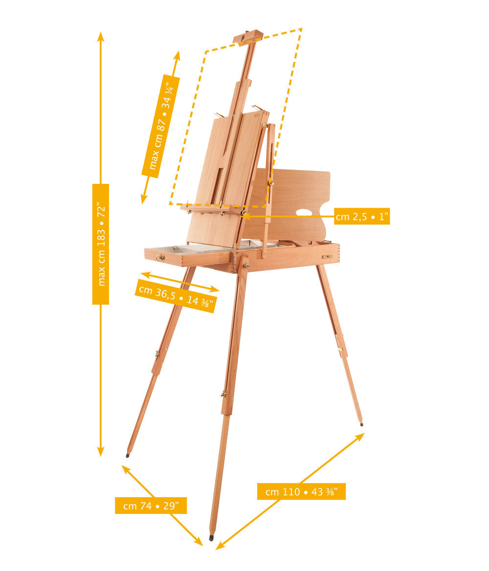 Mabef Beech Wood Box Easel